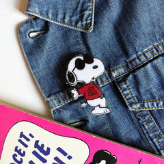 House of Disaster - Peanuts Pin Badge - Joe Cool