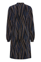 Fransa Nuna Jersey Dress - Princess Blue Mix