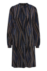 Fransa Nuna Jersey Dress - Princess Blue Mix