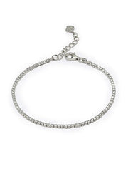 Moments Tennis White Zirconia Bracelet