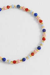 Estella Bartlett Mixed Glass Amelia Bracelet