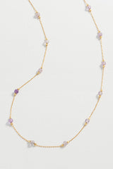 Estella Bartlett Clarity Amethyst Necklace