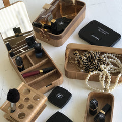HKLIVING Willow Wooden Mirror Box