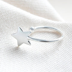 Lisa Angel Sterling Silver Star Ear Cuff