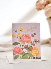 Rifle Paper Roses Thank You Card