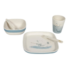 The Little Dutch - Bamboo Tableware Set Polar World