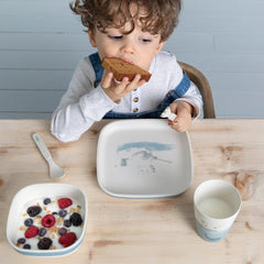 The Little Dutch - Bamboo Tableware Set Polar World
