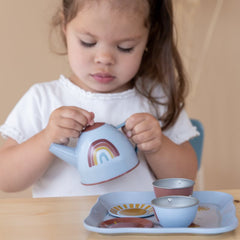 The Little Dutch - Rainbow Tea Set in Case