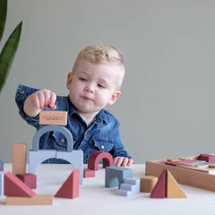 The Little Dutch - Wooden Building Blocks Pure & Nature