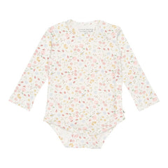 The Little Dutch - Long Sleeve Bodysuit Flowers & Butterflies