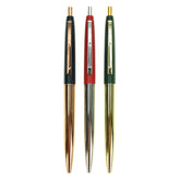 Kikkerland - Metal Retro Pens - Set of 3