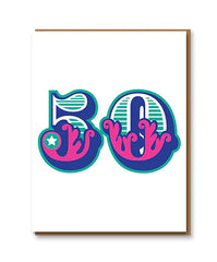 Age 50 Birthday Card - 1973