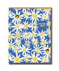 Daisy Thanks Card - 1973