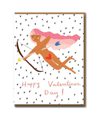 Valentine Cupid Card - 1973