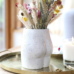 Lisa Angel - Mini Speckled Bum Vase