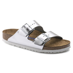 Birkenstock Arizona Shiny Silver