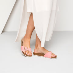 Birkenstock Madrid Two Tone Coral Sandals