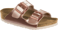 Birkenstock Arizona Copper Double Strap Leather Sandals