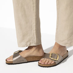 Birkenstock Madrid Big Buckle Narrow Fit Sandals - Taupe