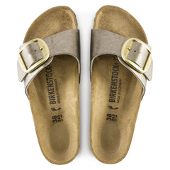 Birkenstock Madrid Big Buckle Narrow Fit Sandals - Taupe
