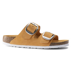 Birkenstock Arizona Apricot Double Strap Nubuck Sandals