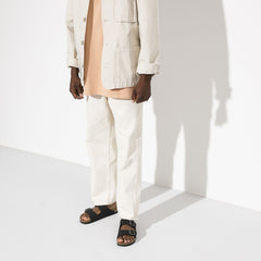 Birkenstock Vegan Arizona Double Strap Regular Fit Sandals - Black