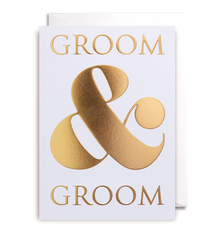 Lagom Design - Groom & Groom Card