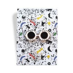 Sunglasses Pin Badge by Carolyn Suzuki - 1973