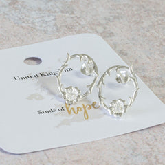 Vurchoo Rose And Thorns Studs - United Kingdom