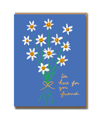 Bunch Of Flowers Sympathy Card - 1973