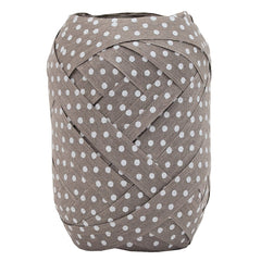 Bio-degradable Dotted Cotton Ribbon Egg - ECO Nature Pack Dots - Slate