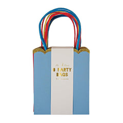 Meri Meri Coloured Glitter Party Bags Pack of 8
