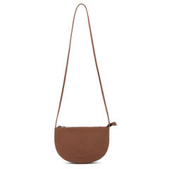Monk & Anna - Farou Vegan Half Moon Bag / Chestnut