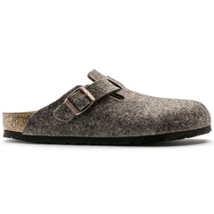 Birkenstock Boston Wool Felt Clogs - Cacao