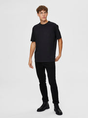 Selected Homme - Loose Gilman T-Shirt - Black
