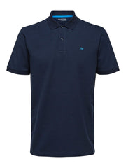 Selected Homme Haze Navy Polo