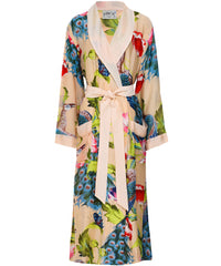 One Hundred Stars Gown - Peacock and Poppies