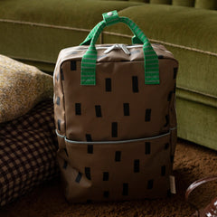 Sticky Lemon - Large Sprinkles Backpack Brassy Green + Apple Green + Steel Blue