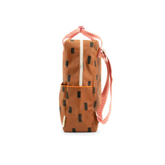 Sticky Lemon - Large Sprinkles Backpack Syrup Brown + Bubbly Pink + Carrot Orange