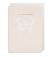 With Deepest Sympathy Card - Lagom Design