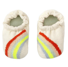 Meri Meri Baby Booties - Rainbow