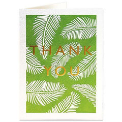 Thank, Ferns Greeting Card - Archivist Press