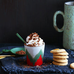 HKliving 70's Ceramics Christmas T(h)ree Mugs