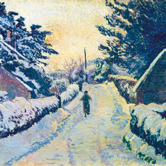 Museums and Galleries - Winter Snowfall - Xmas Card 20 Pack