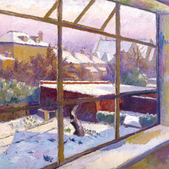 Museums and Galleries - Winter Snowfall - Xmas Card 20 Pack