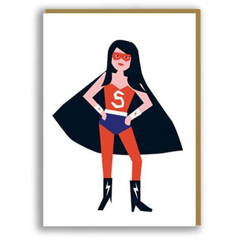 Paper Folk Superwoman, base white