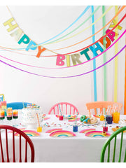 Rainbow Paper Plate