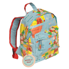 Mini Backpack - World Map