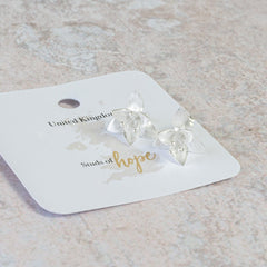 Vurchoo Silver Flower Power Studs - United Kingdom