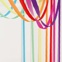 Birthday Bright Rainbow Streamers